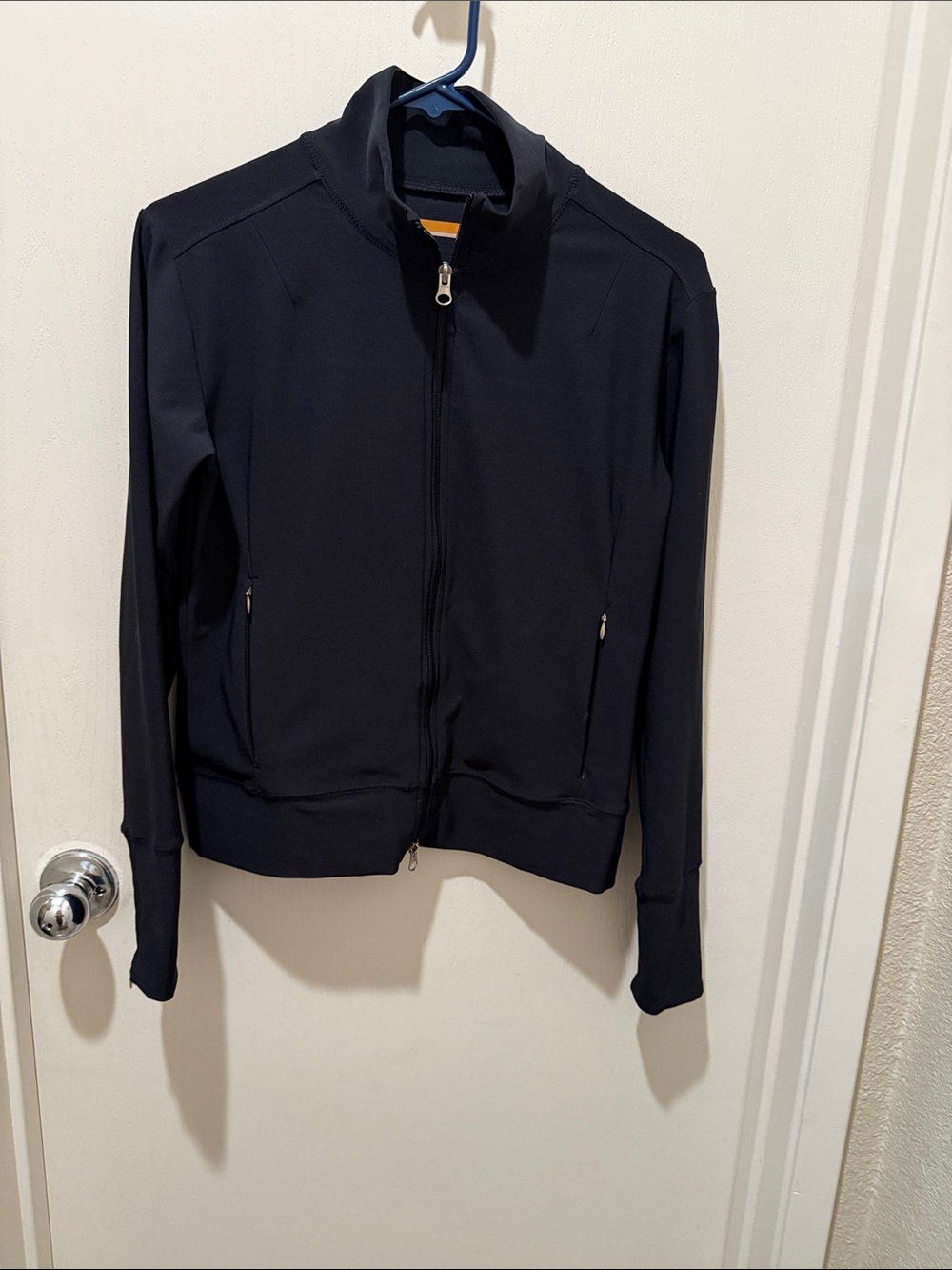 Lucy Black Women's Zip-Up Bomber Jacket